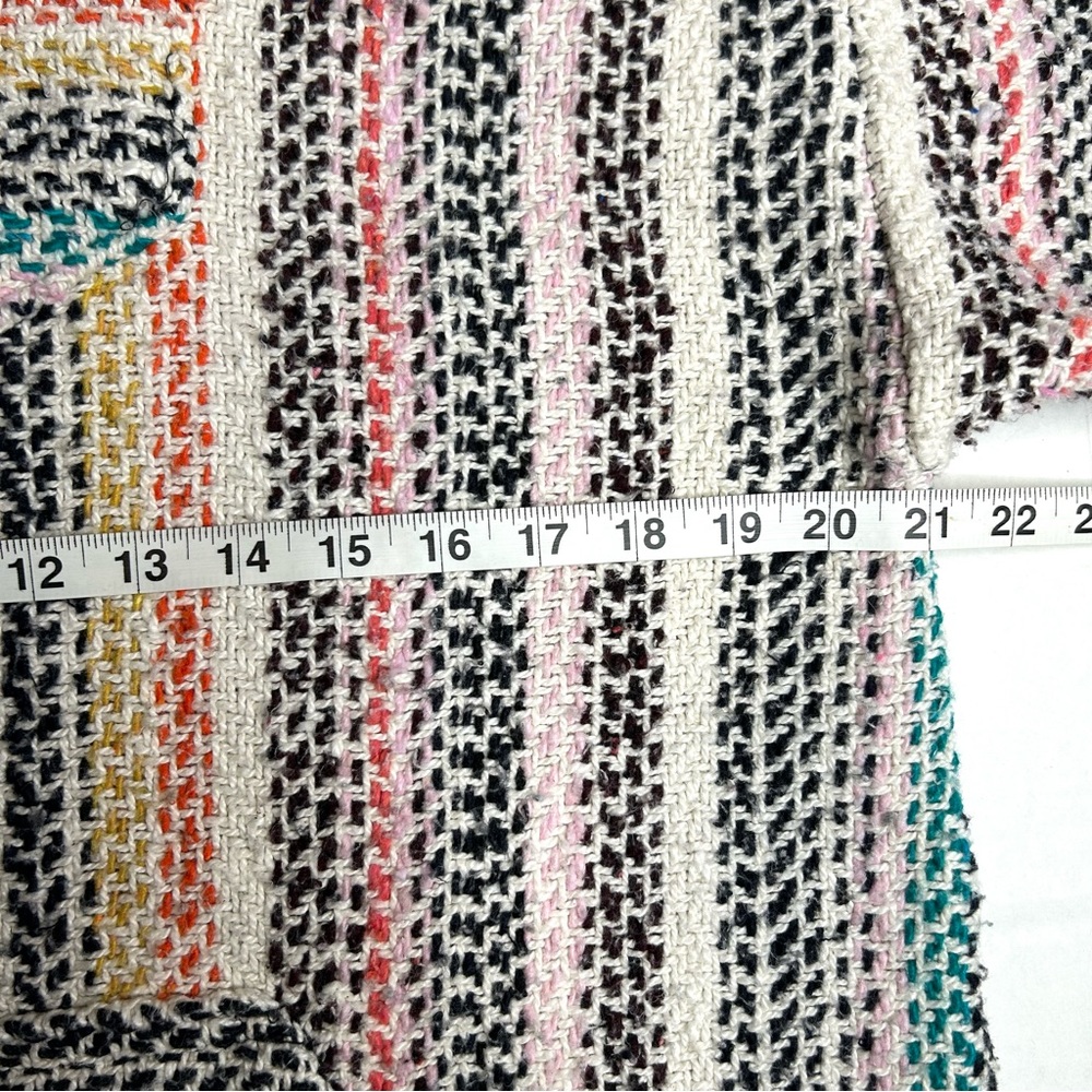 Women BAJA JOE Small Knit Hoodie Pullover Multicolor Sweater - Picture 10 of 13